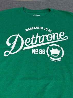 Dethrone UFC Green Graphic Tee